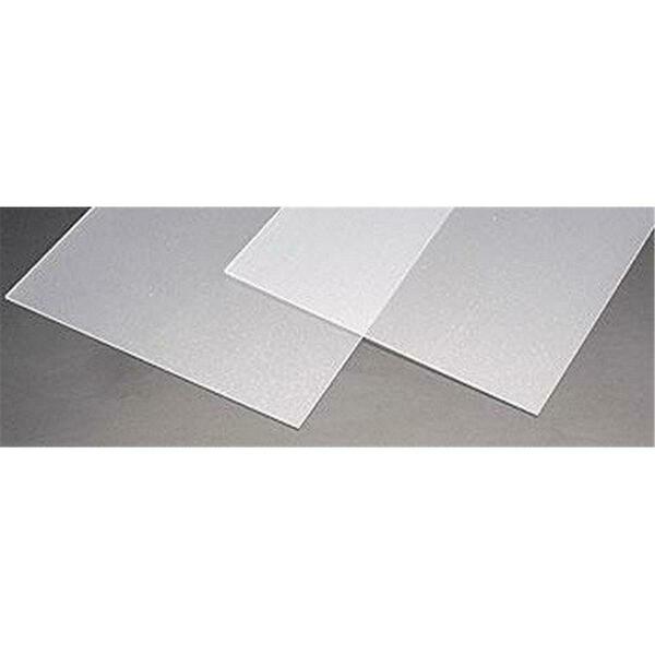 Plastruct .060 X 7 X 1 In. Ssc-106 Plastic Clear Styrene Sheet, 2Pk PLS91253